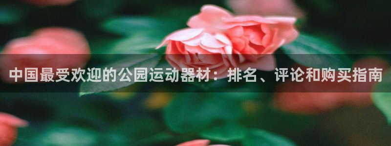 意昂体育3招商电话地址是多少：中国最受欢迎的公园运动