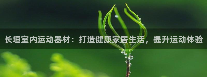 意昂3娱乐代理怎么样：长垣室内运动器材：打造健康家居