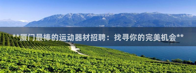 意昂3代理：**厦门最棒的运动器材招聘：找寻你的完美