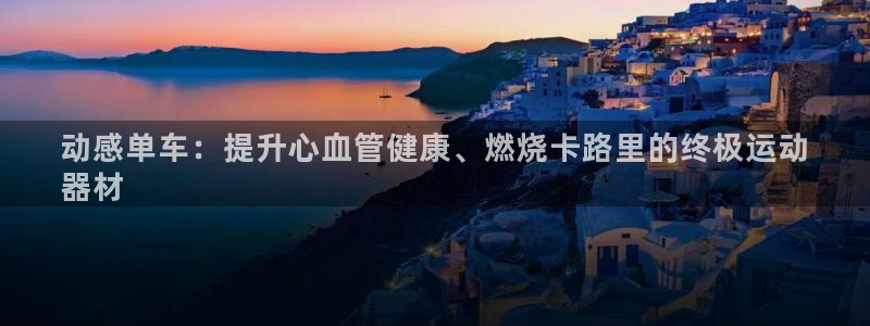 意昂3集团：动感单车：提升心血管健康、燃烧卡路里的终