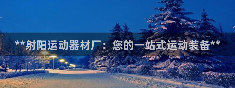 意昂集团官网：**射阳运动器材厂：您的一站式运动装备