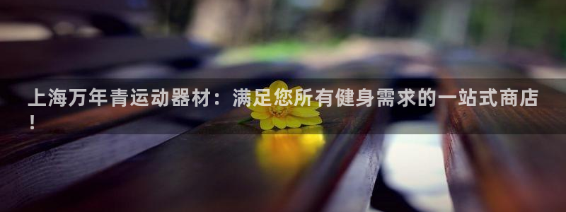 意昂3集团E.ON：上海万年青运动器材：满足您所有健