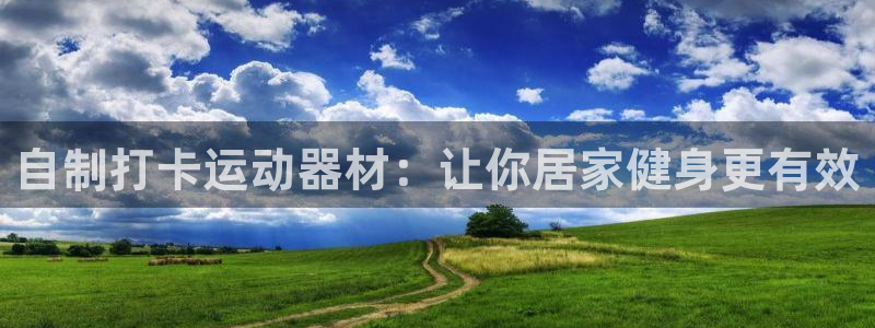意昂3娱乐网站：自制打卡运动器材：让你居家健身更有效