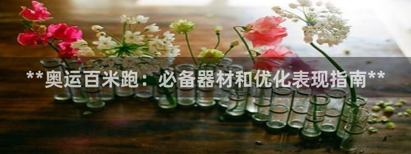 意昂体育3招商电话号码是多少：**奥运百米跑：必备器
