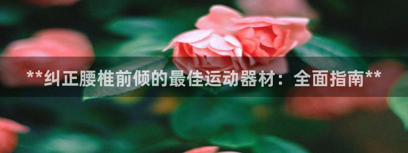 意昂平台体育：**纠正腰椎前倾的最佳运动器材：全面指